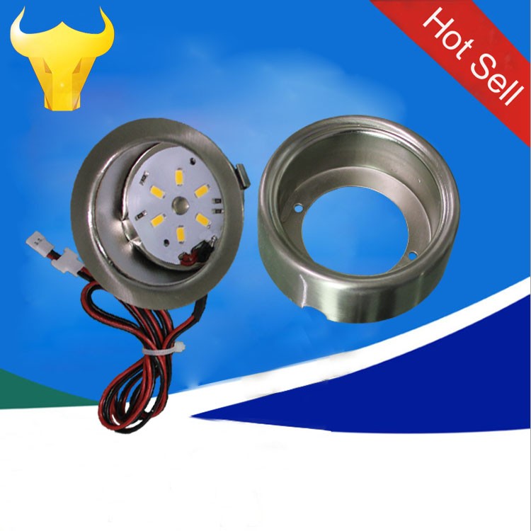 3*2w surface and recessed mounting LED cabinet light kit