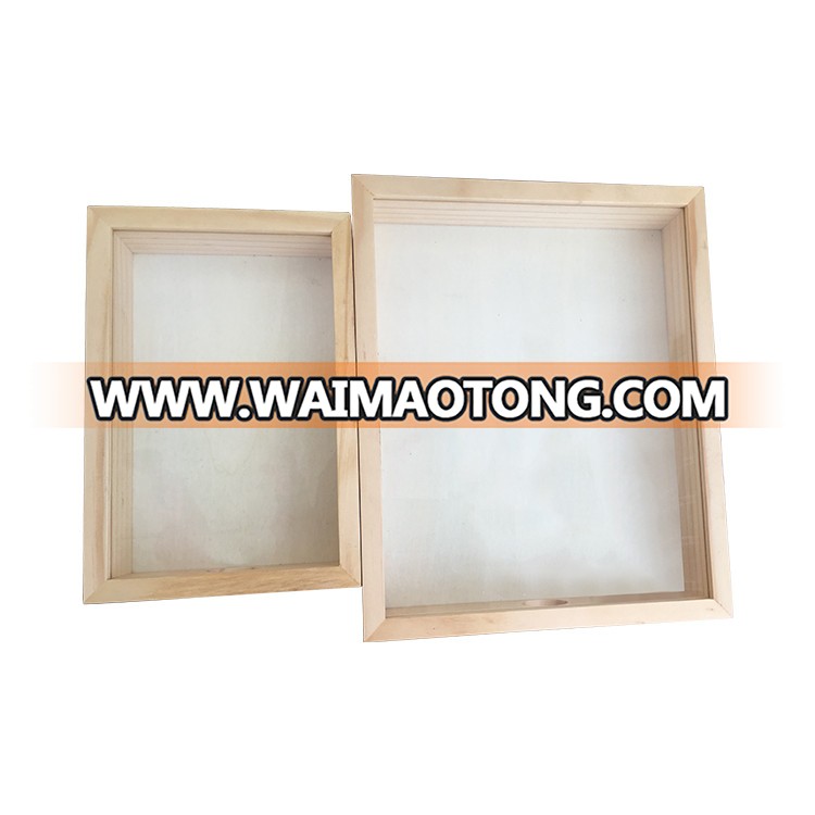 China manufacture wholesale hot sale shadow box frames wood