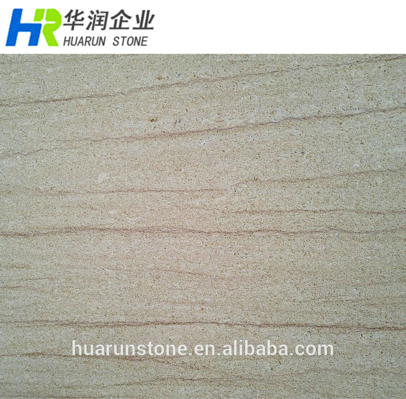 Yellow Sandstone Exterior Wall Cladding, Niwala Wooden Sandstone