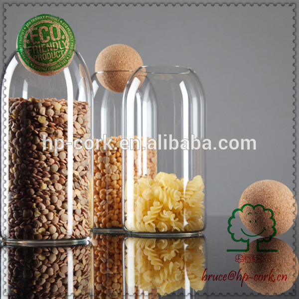 nature cork lid ball