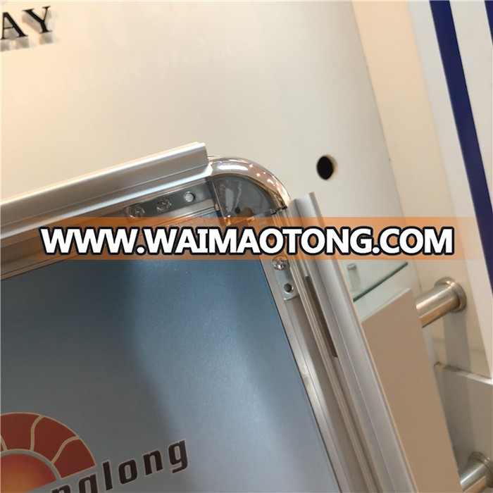 Snap metal sign double-sided exhibition frame B2 display board