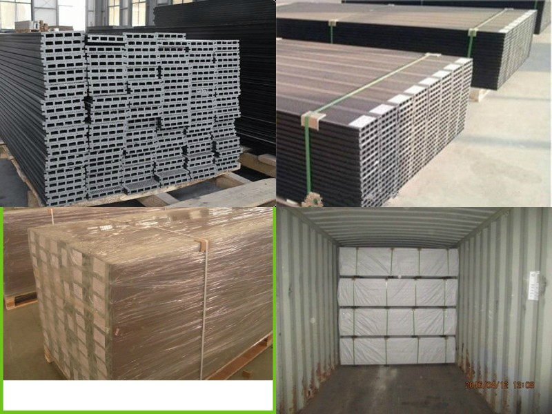 China manufacturer wood texture wpc decking