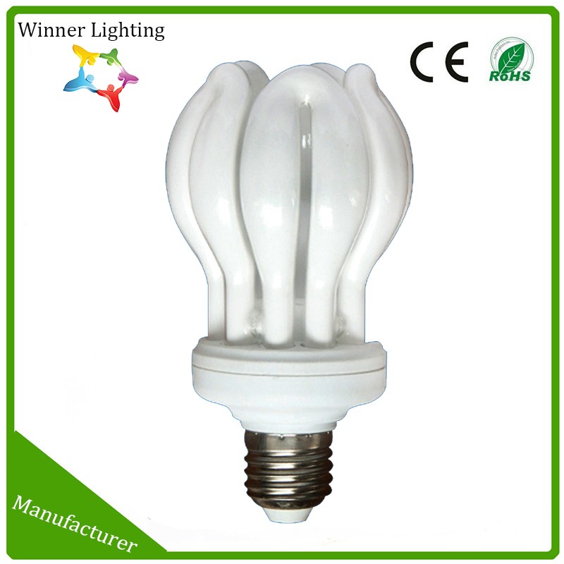 18w 30w 65w 85w Lotus Lamp Energy Saving CFL Light E27 Christmas CFL Bulb