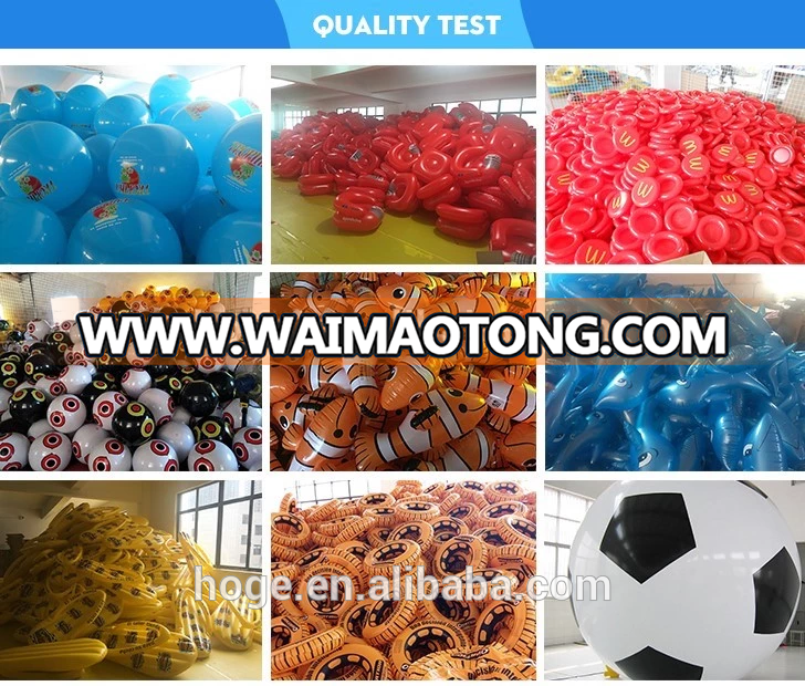 Wholesale 16inch inflatable logo custom beach ball pvc toy ball for promotion