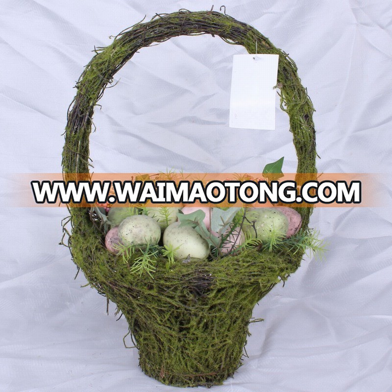 Luxury decorated easter eggs wholesale/ easter wreath decoration