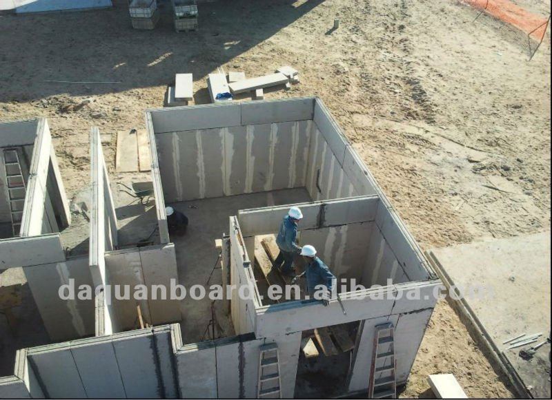 Easy and fast construction prefabricated wall panels