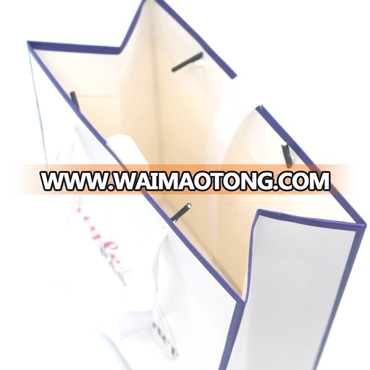 Cheap custom printed gift paper bag with your own logo