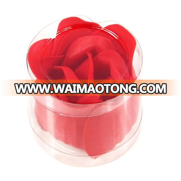 1pc per Box Red Heart Rose Soap Petals Wedding Return Gifts