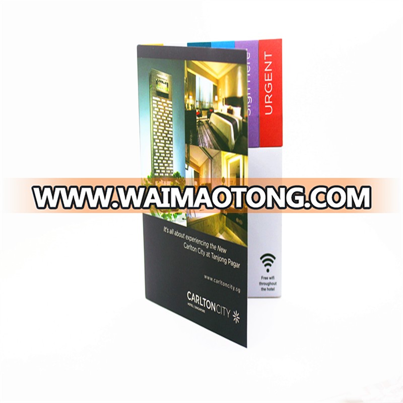 High quality custom printed manual book magazine printing