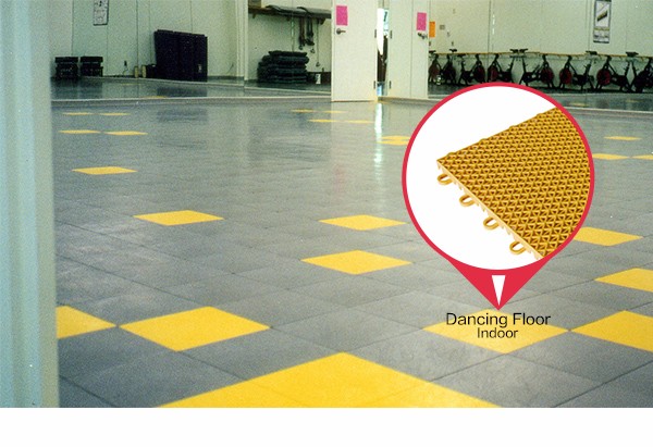 High quality 100% environmental pp plastic fitness gym flooring tiles interlocking gym flooring