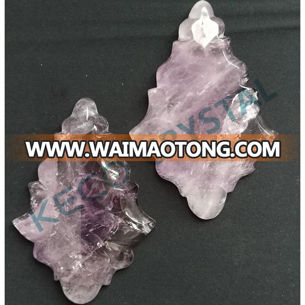 With center hole natural rock crystal ball, keco crystal is work on rock crystal for lighting