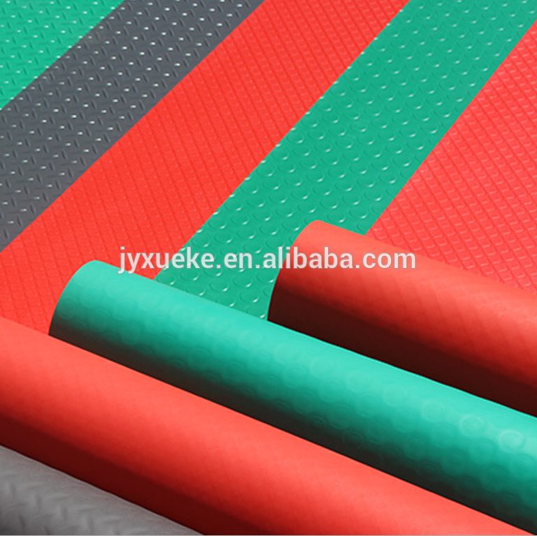 pvc  vinyl plastic garage transport flooring   in roll