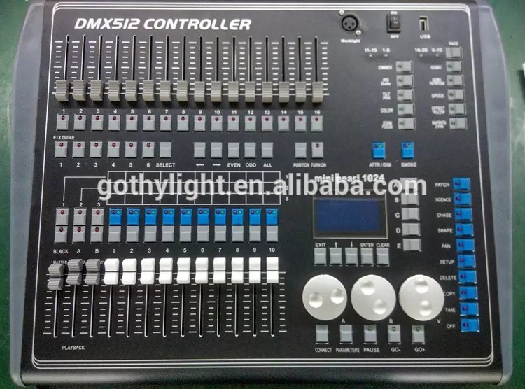 Manufacturer 1024 dmx controller