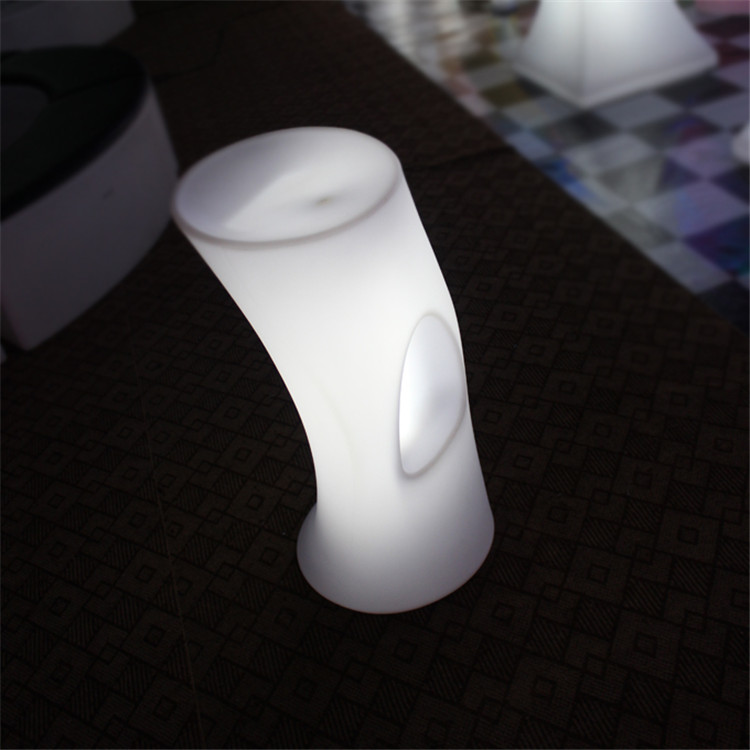 LED Plastic Bistro Standing Chair