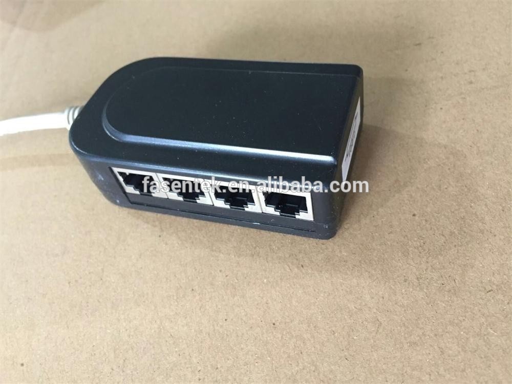 RJ45 Shielded Network Cable Splitter Customized Wiring Connecton is Welcomed