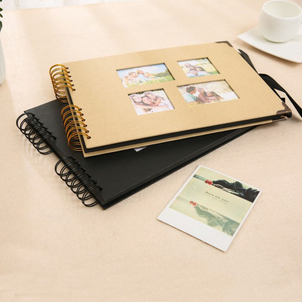 photo album sprial photo book DIY scrapbook wedding baby album