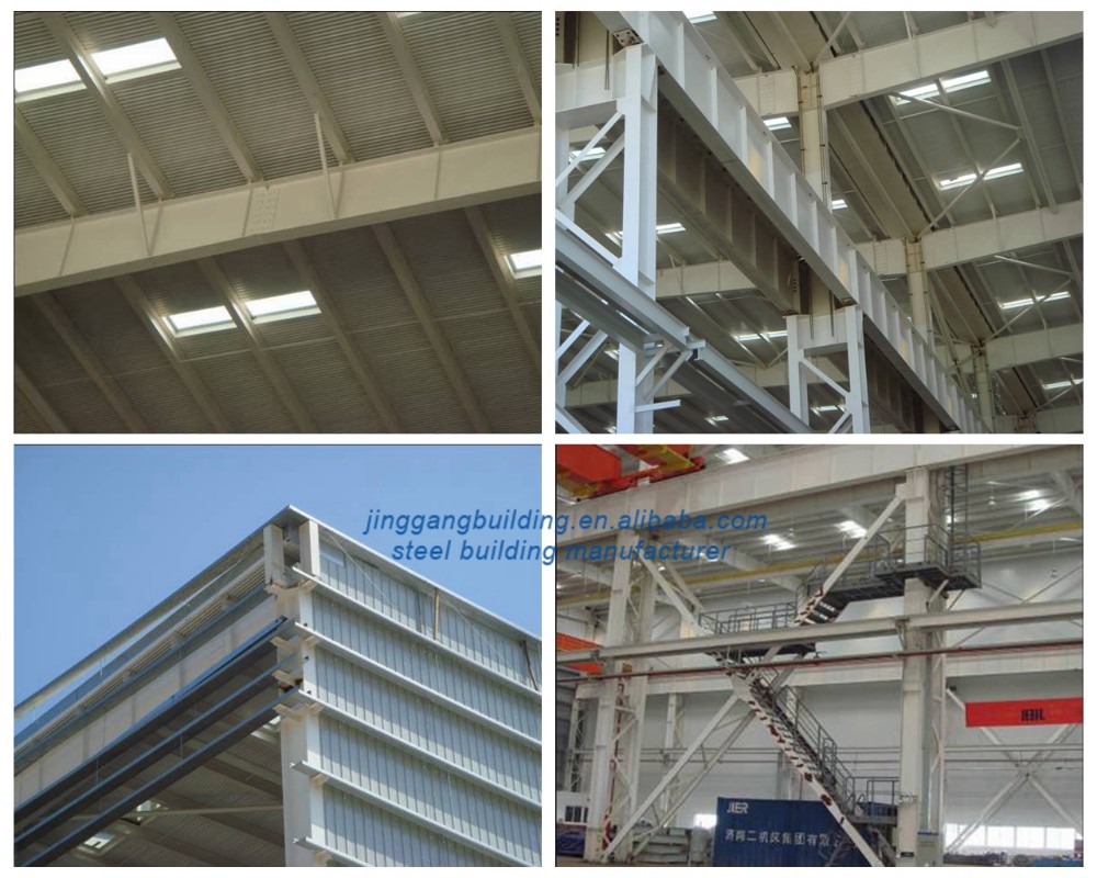 Prefab Galvanized Industrial Steel Roof Truss Design