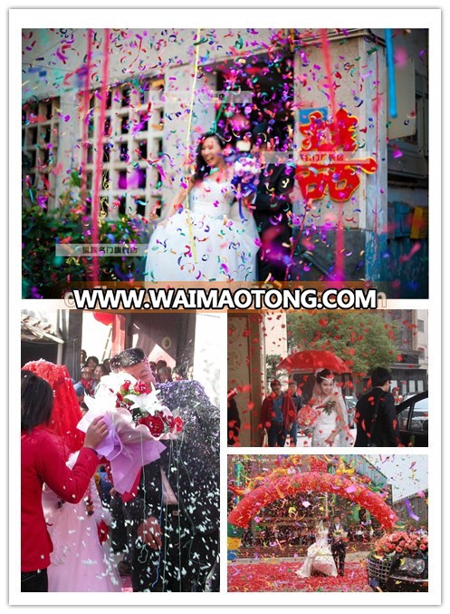 high quality party popper confetti fireworks for wholesale with factory prices