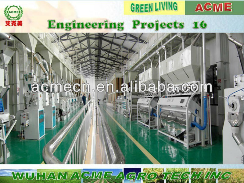 ACME 30-40 tons rice milling machine