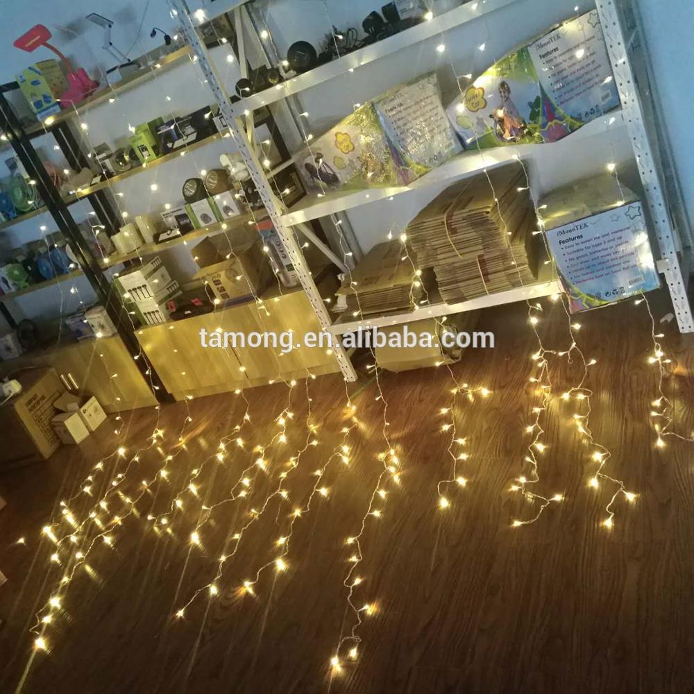 Hot Sale 3*3m 300LEDs Blue Fairy Lights Wedding Holiday Garden Christmas Lighting LED String Light