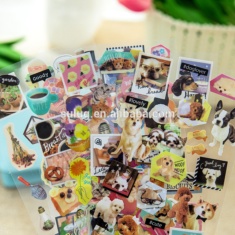 Hand-book album decorative stickers DIYpinup picture