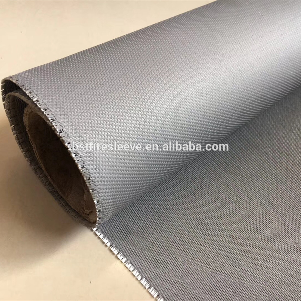 High Temperature Fabrics Heat Treated Fiberglass Cloth with Wire