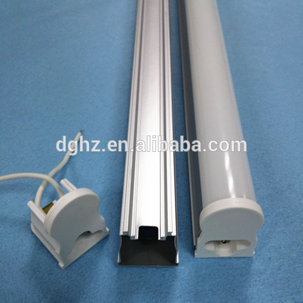 HOT!!! CE RoHS T5 1200mm 3years warranty T5 integrated led tube housing (Cover+ Aluminum)