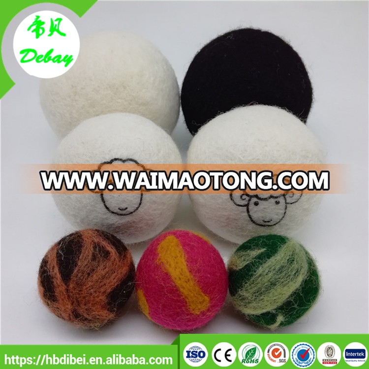 Wool Dryer Balls Premium Reusable Natural Fabric Softener 2.75inch Static Reduces Helps Dry Clothes in Laundry Quicker