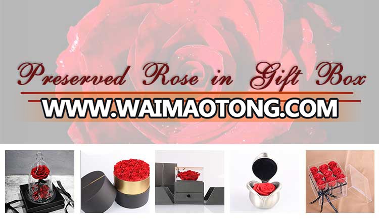 The best gifts for guests,friends,lover,mother,preserved rose in gift box