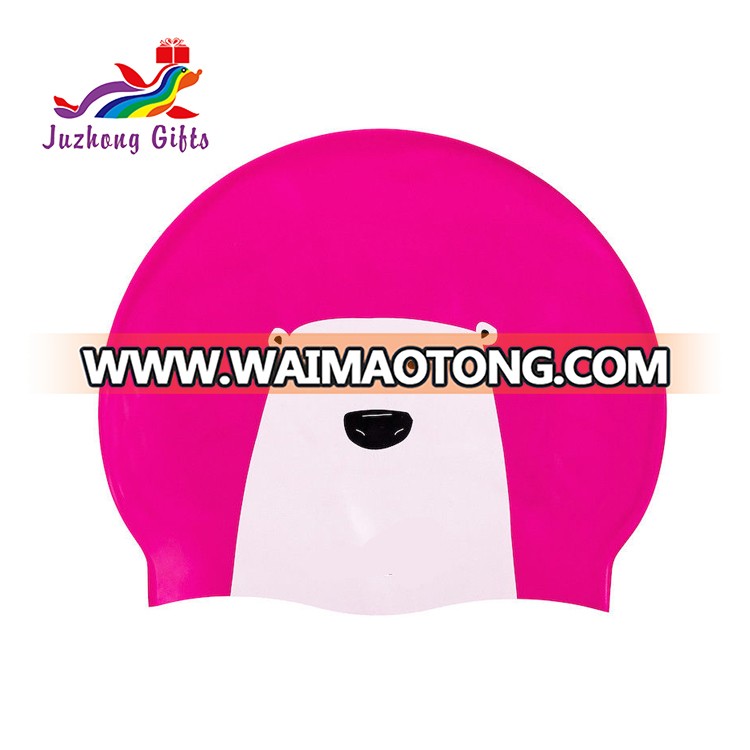 Hot sell wholesale promotion waterpoof silicone swimming cap