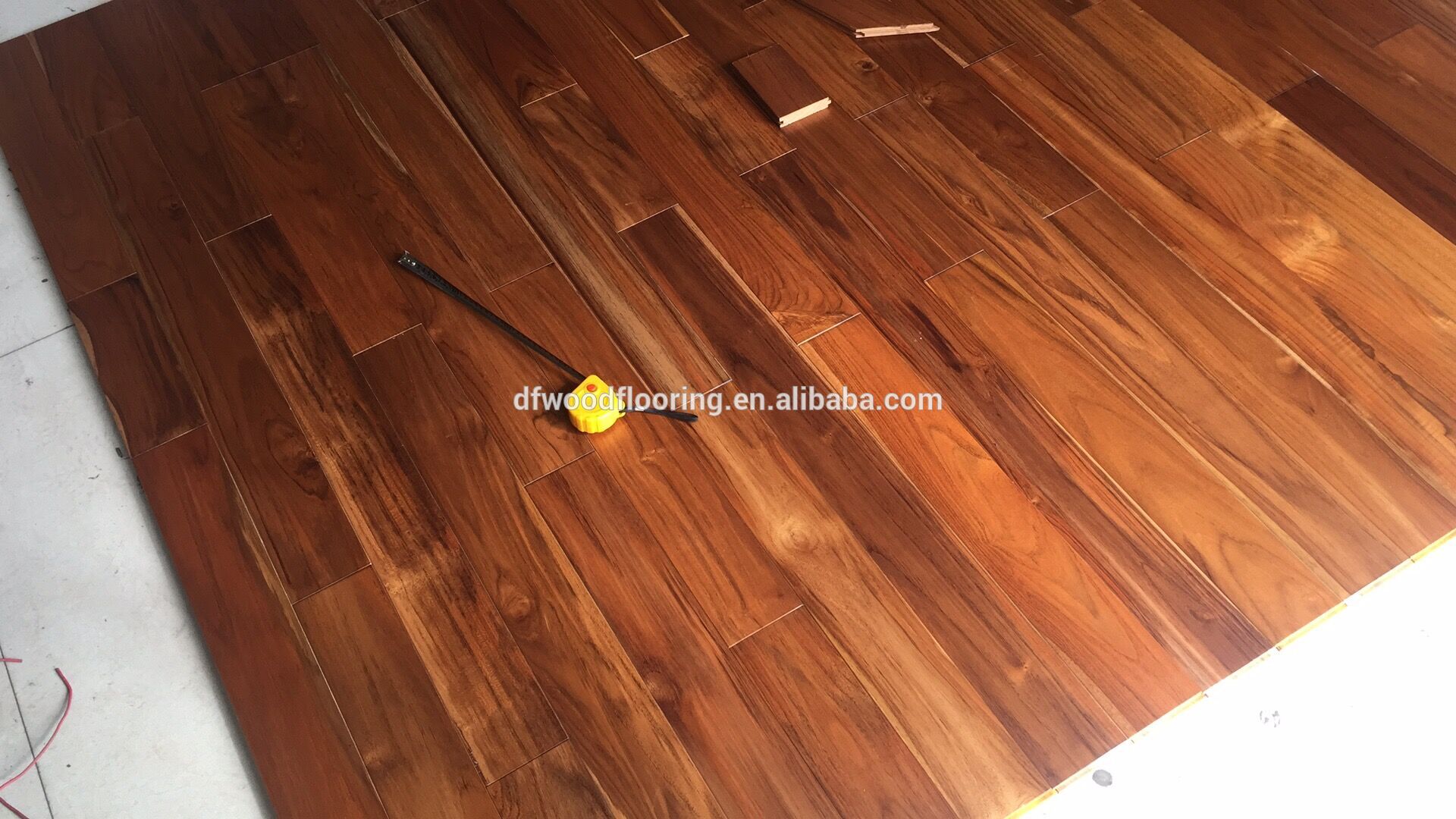 2018 UV Coating Finished AfricanTeak Hardwood & Solid Wood Flooring