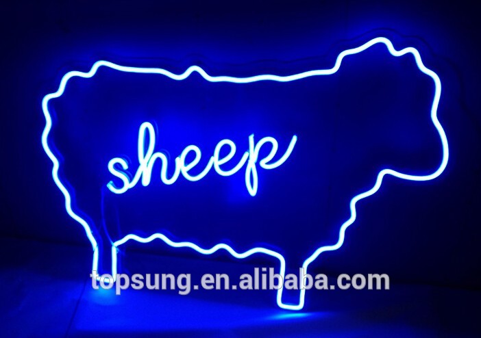 Custom make 24v neon signs cheap with led neon flex