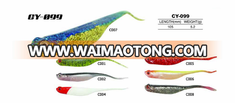 High quality Artificial Hard Bait Swimbait Soft Plastic Bait Wobblers Fishing Lures