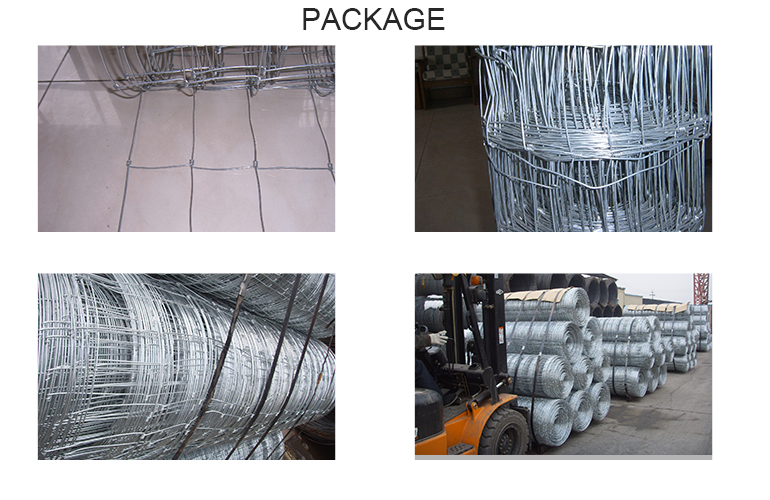 Construction Safety Fences Easily Assembled Galvanized Cattle Field Fencing