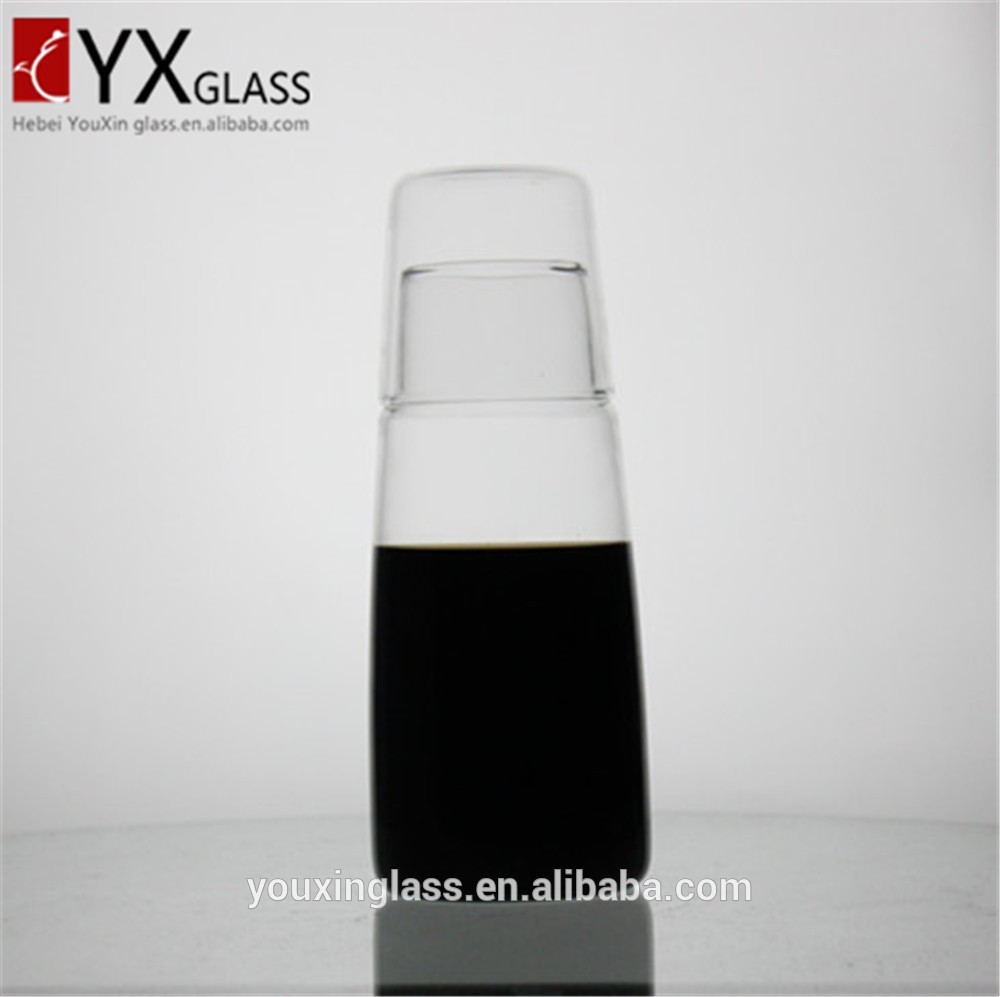 High quality Borosilicate Clear glass water jug cold brew with lid