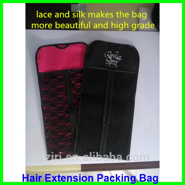 hot sell pvc hair extension bag mini garment bag in Europe