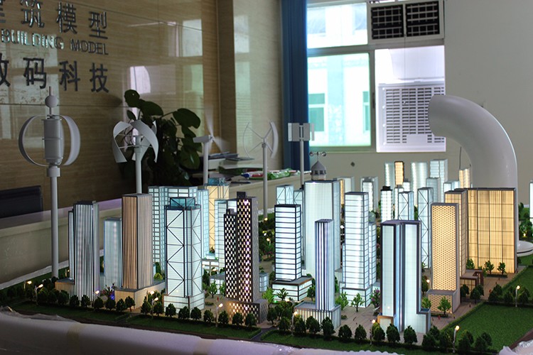 wind power generation model , architecture scale building model