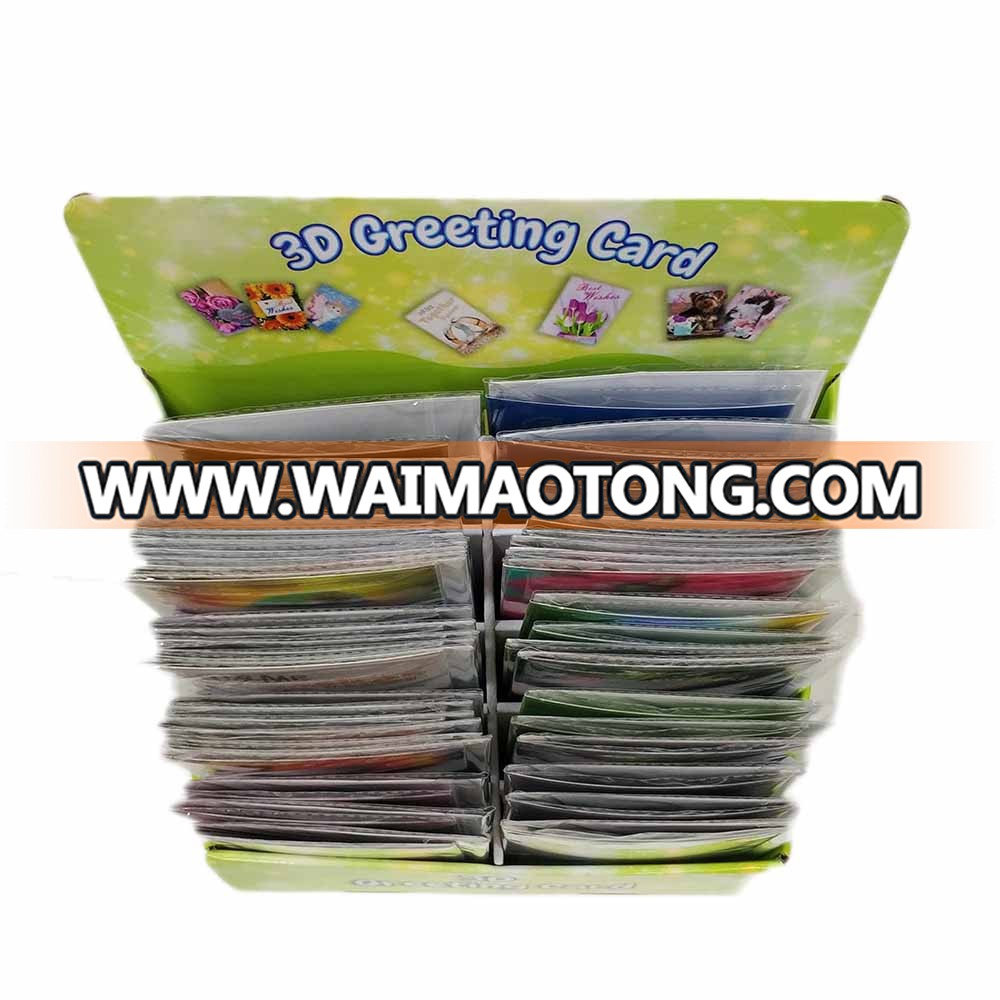 Christmas Lenticular Gifts Greeting Card For Holidays 3D Greeting Card Celebrating