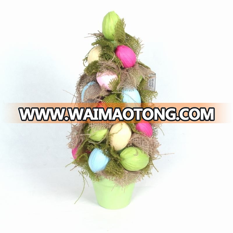 Promotional novelty multi-colour easter eggs decoration