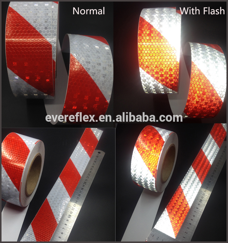 Striped Reflective Warning Tape For Safety