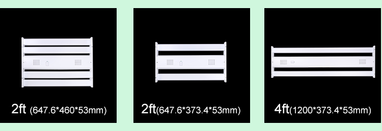 ETL DLC Approval 4ft Warehouse Industrial Light LED Linear High Bay 321w 420w