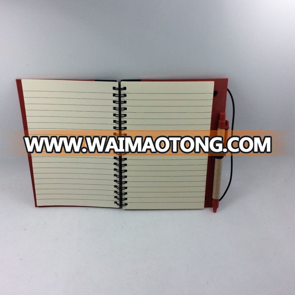 Top Selling Customized A5 NotebooK cover for Writing model with pen