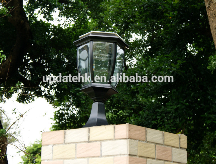 Solar Fence Light Outdoor LED Pillar Light for Garden Outdoor Post Top Quality Solar Light