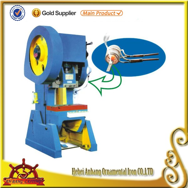 wrought iron press making machine