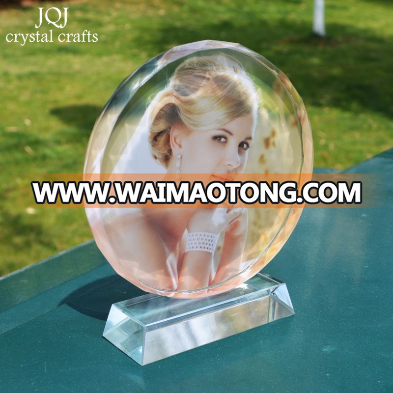 customized picture design crystal award design for honor souvenirs gifts for business gift,school,lovers