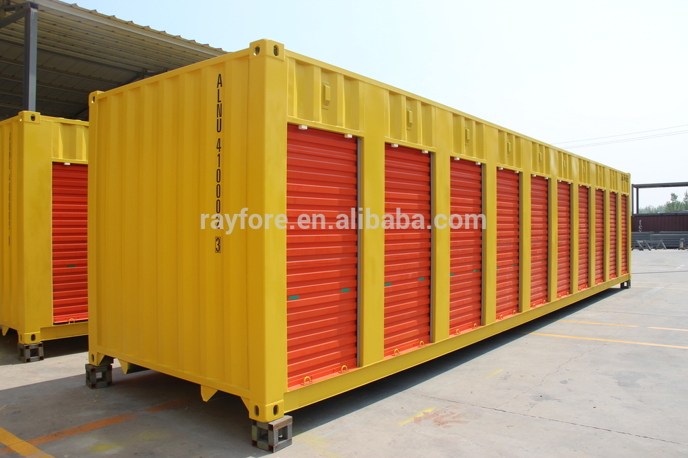 rolling shutter door 40ft high cube side open Storage shipping Container for sale