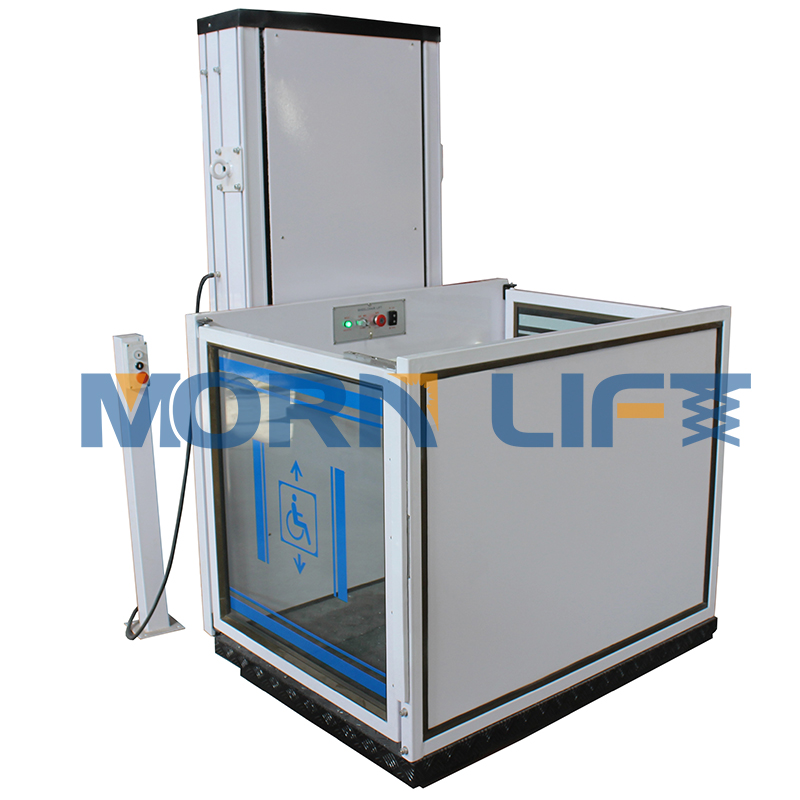 MORN wheelchair accessible vertical platform lift