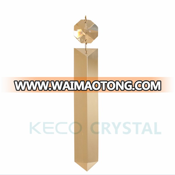 Crystal Beads Strands with brass wire and bow tie hook , keco crystal is work on all kinds crystal bead chain