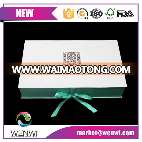 Alibaba wholesale fancy custom hair extension packaging box