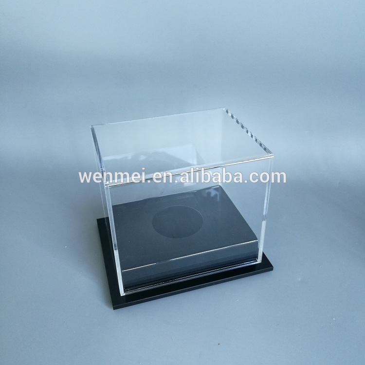 Custom Design acrylic Plexiglass Gift Box for baseball